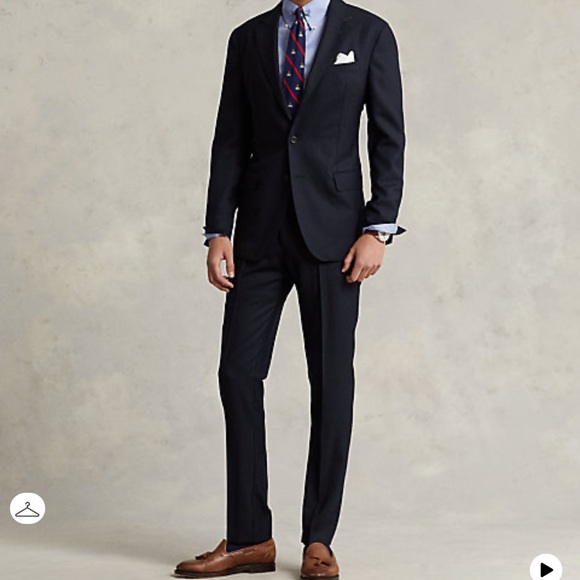 HOST PICK.Ralph Lauren Classic Fit Fine Tailoring 100% Linen Suit and Pants Set. - Picture 4 of 17